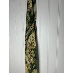 Vintage wwf world wildlife fund jaguar silk tie world wildlife fund